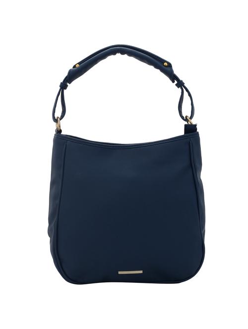 blue leatherette (pu) handbag - 15625846 -  Standard Image - 0