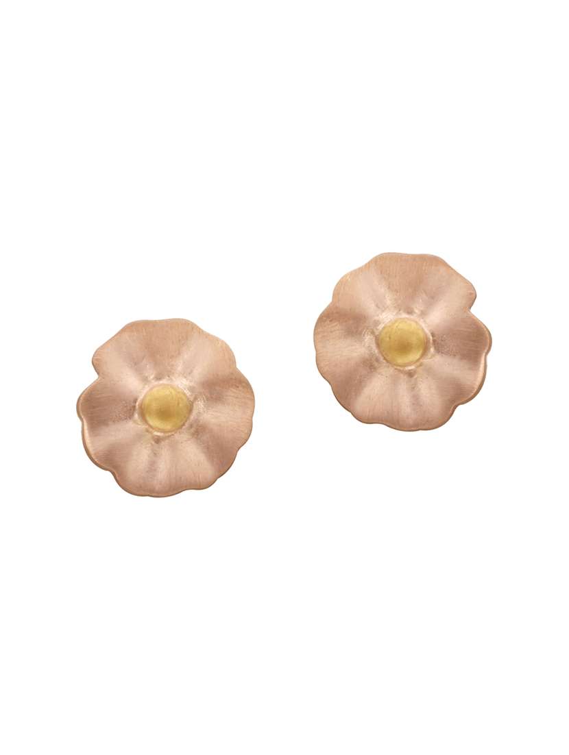 brown silver studs