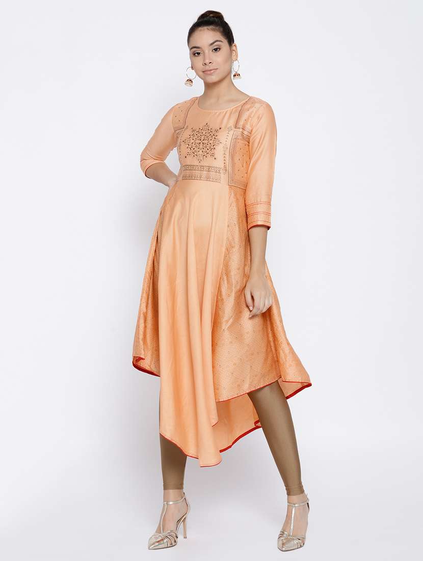 women's asymmetric kurta