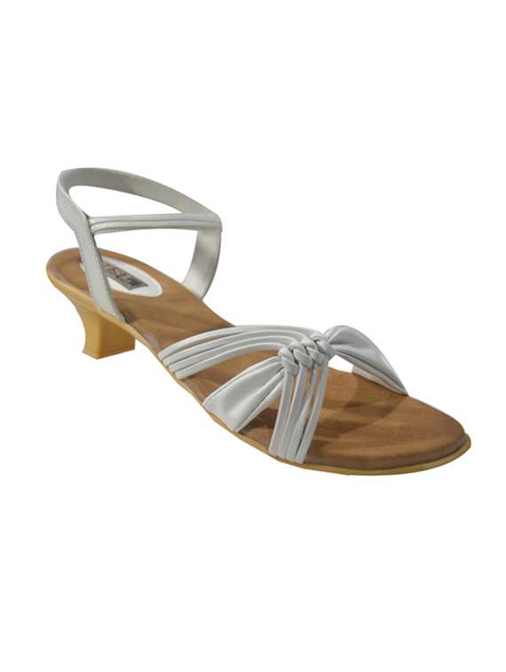 white back strap sandals