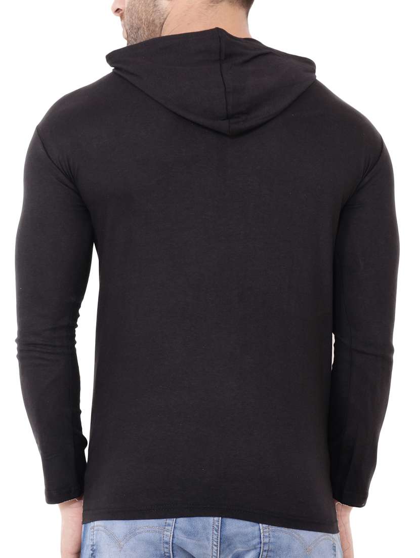 men color block hooded t-shirt - 15651683 -  Standard Image - 2