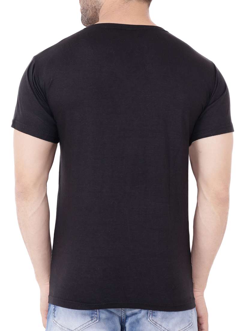 black cotton t-shirt - 15651694 -  Standard Image - 2