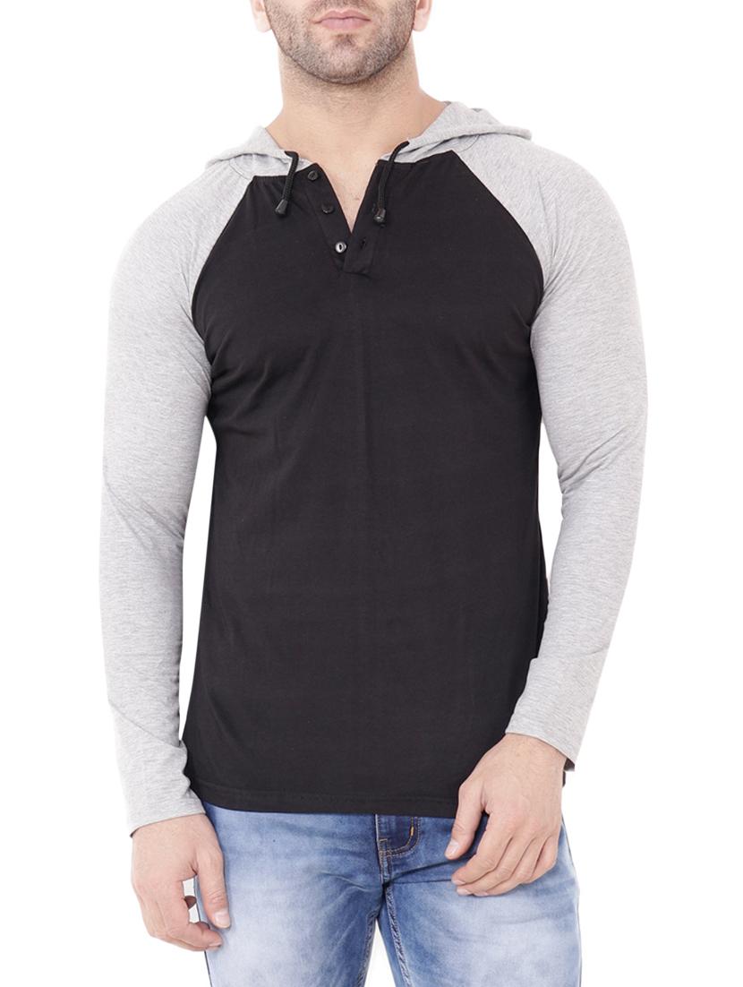 men color block raglan sleeve t-shirt - 15651703 - Zoom Image - 0