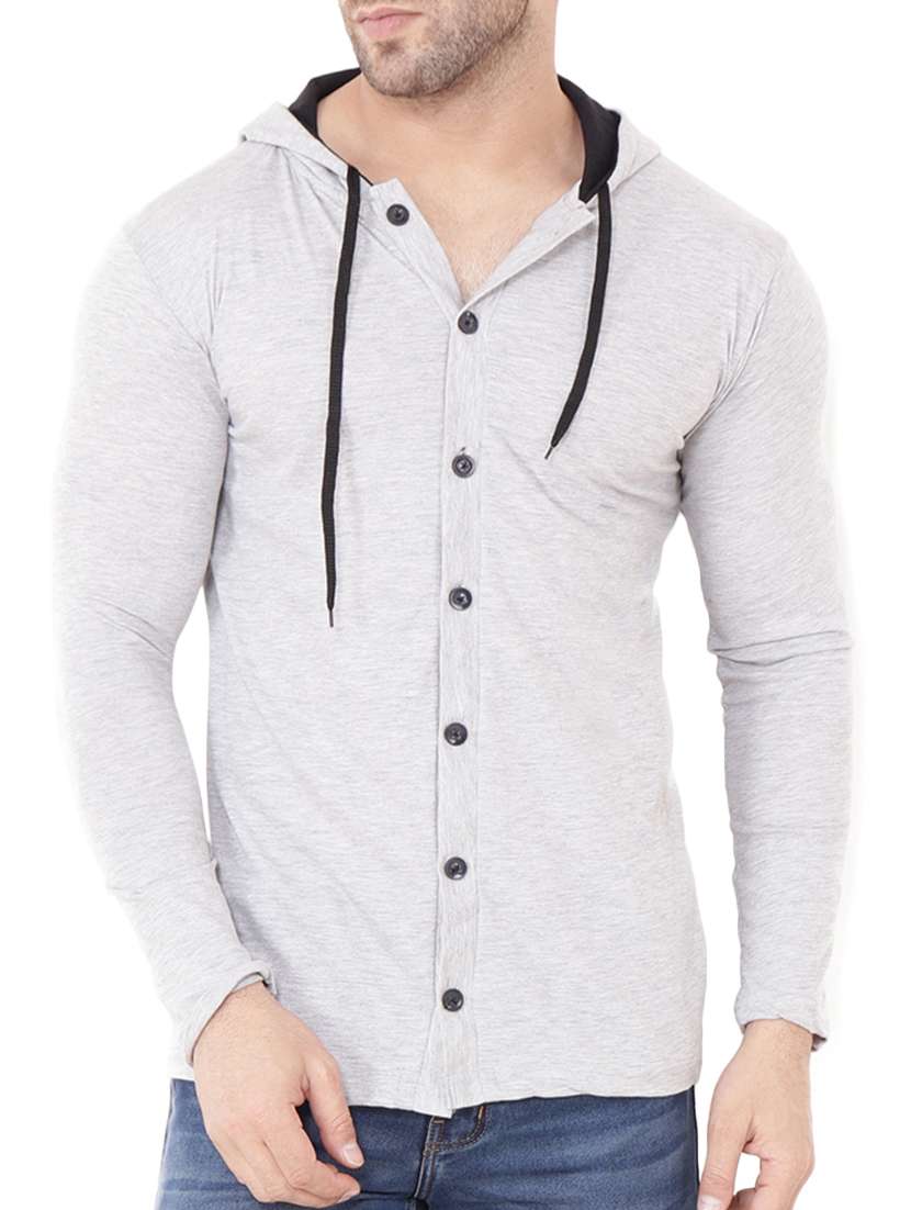 grey cotton t-shirt