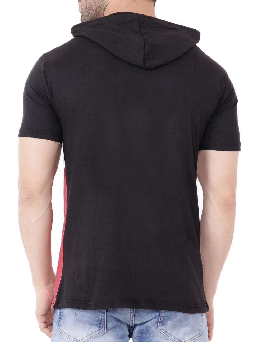 multi colored cotton color block t-shirt - 15651727 - Standard Image - 2