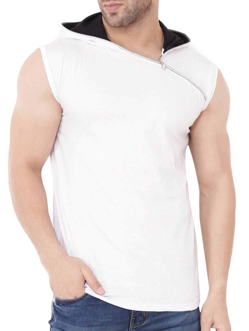 white cotton t-shirt - 15651734 - Zoom Image - 0