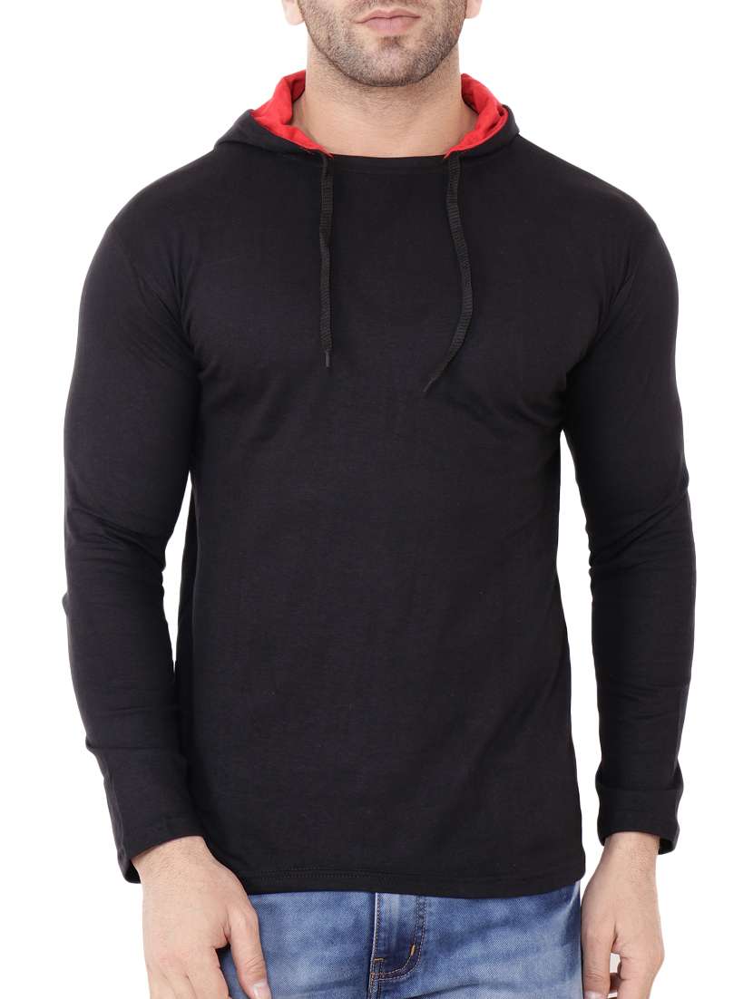 black cotton t-shirt - 15651745 - Zoom Image - 0