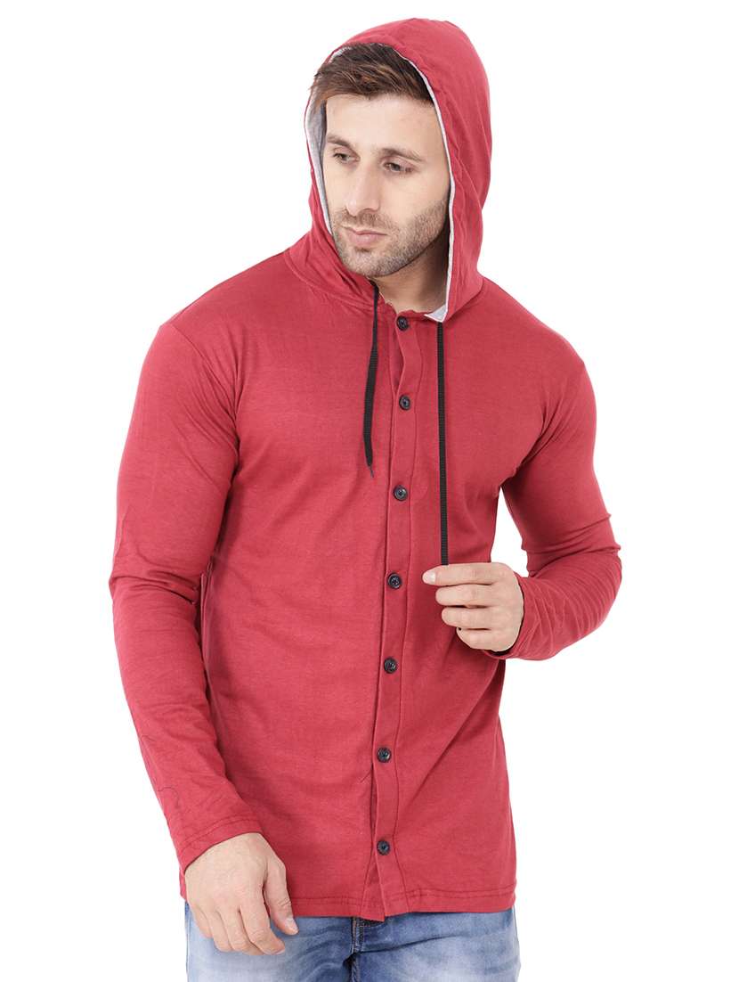 maroon cotton tshirt