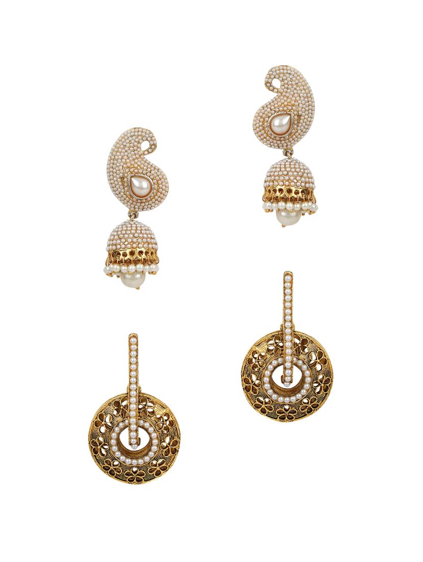 earrings combo - 15652463 -  Zoom Image - 0
