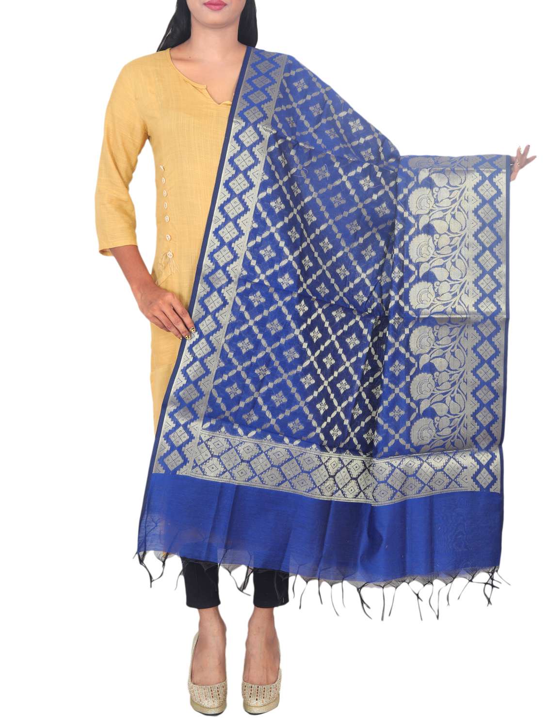 chanderi banarasi dupatta