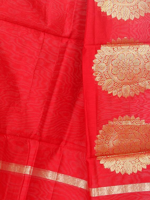 chanderi banarasi dupatta - 15652690 - Standard Image - 2