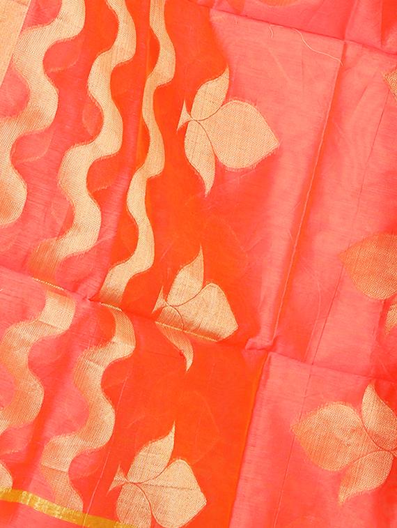 chanderi banarasi dupatta - 15652697 - Standard Image - 2