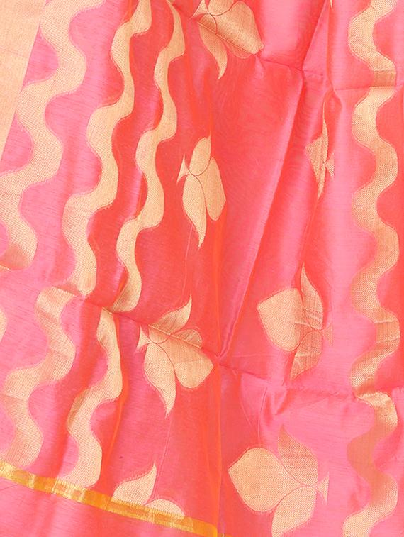 chanderi banarasi dupatta - 15652700 - Standard Image - 2
