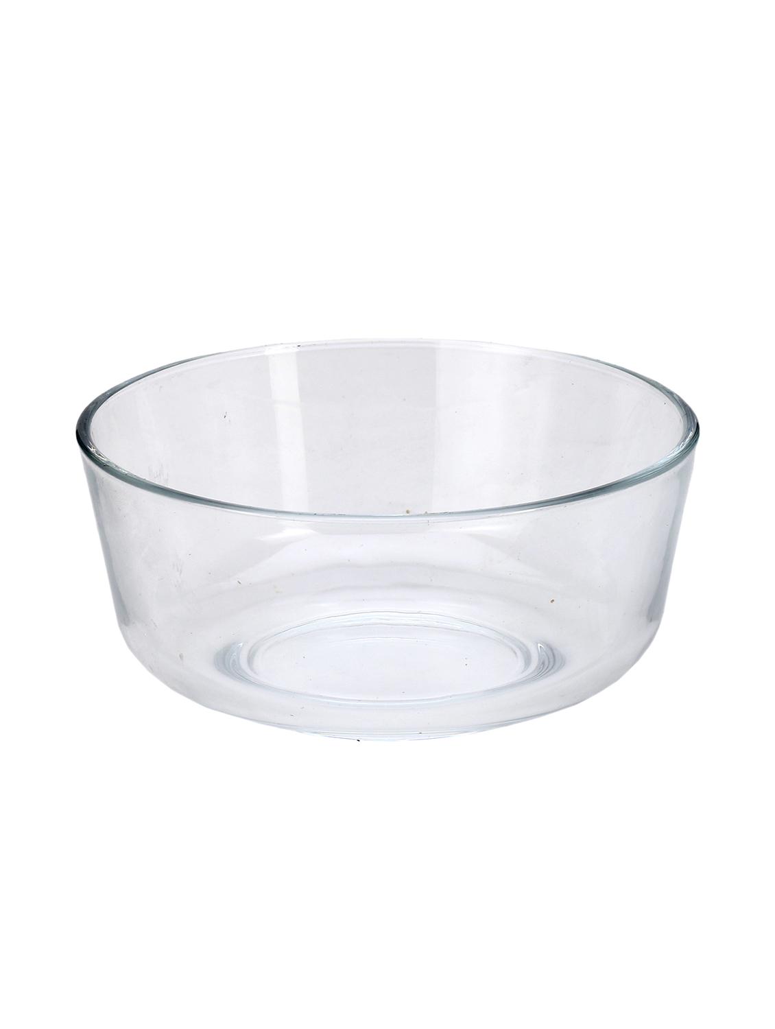 serving & cooking transparent glass bowl of 1200 ml (set of 2) - 15653008 - Standard Image - 2
