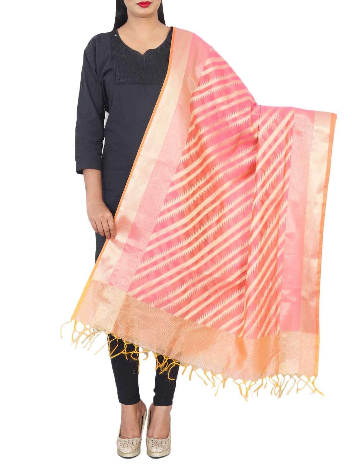 chanderi banarasi dupatta