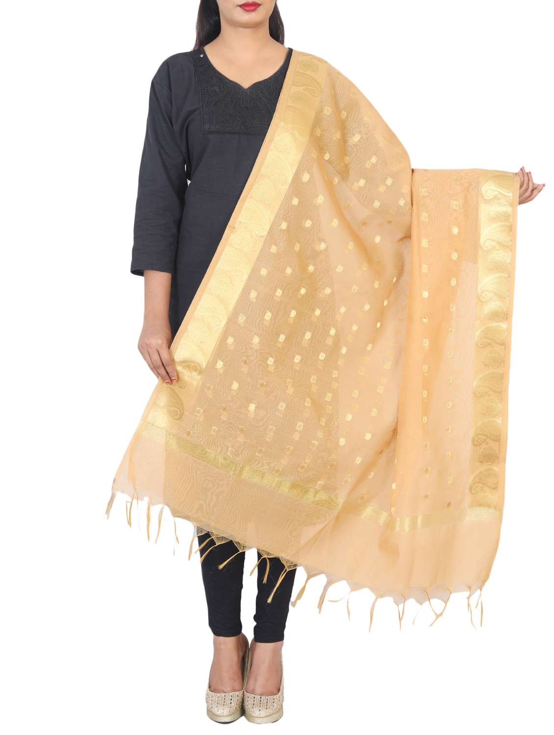 chanderi banarasi dupatta
