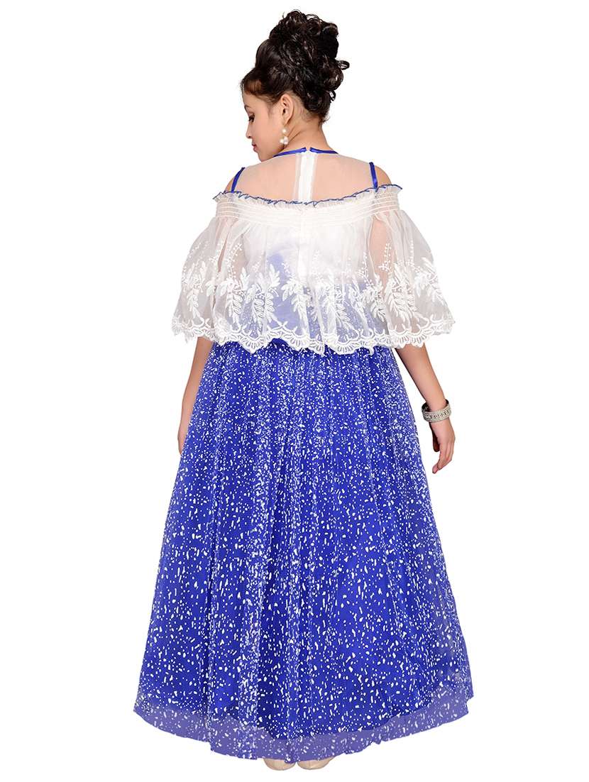 blue net gown - 15655544 - Standard Image - 2
