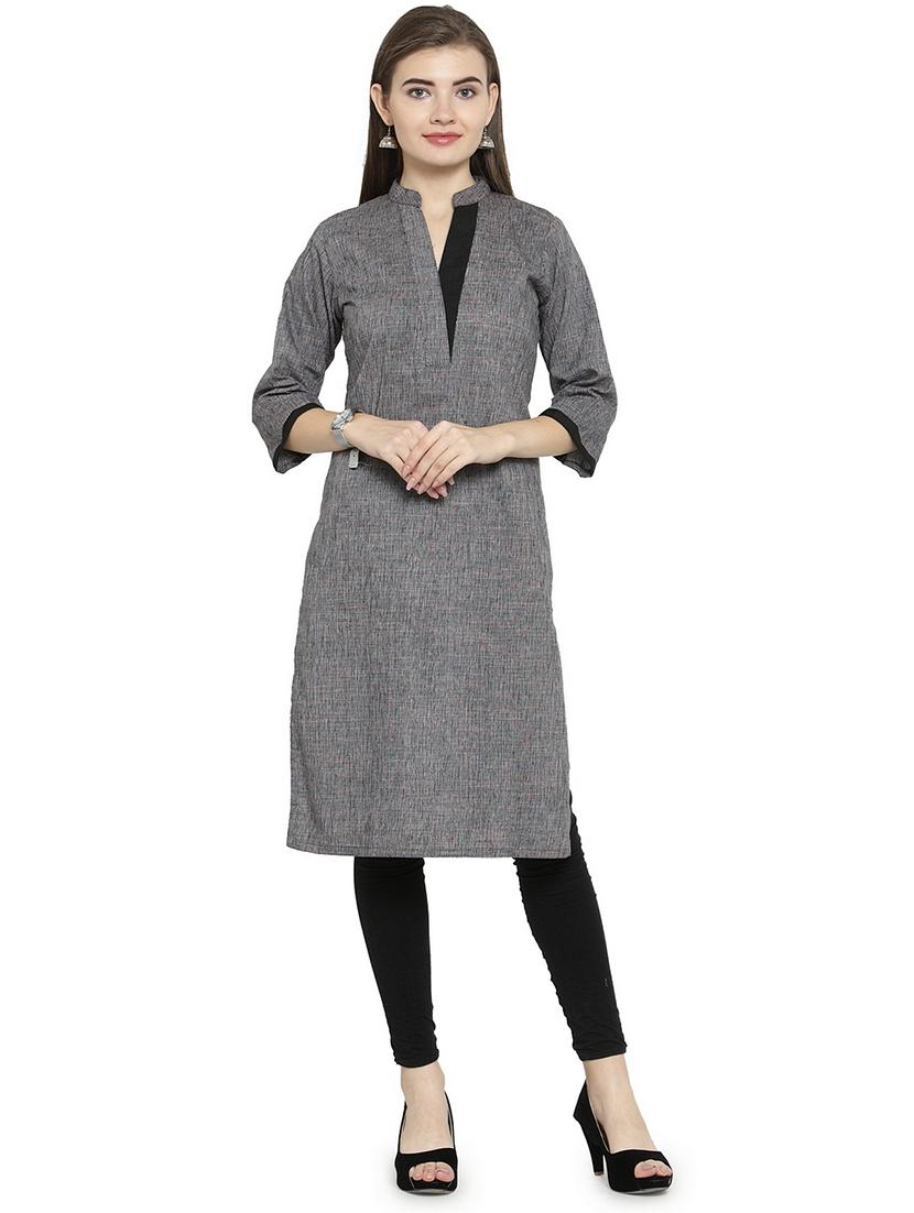 women's straight kurta - 15675745 - Zoom Image - 0