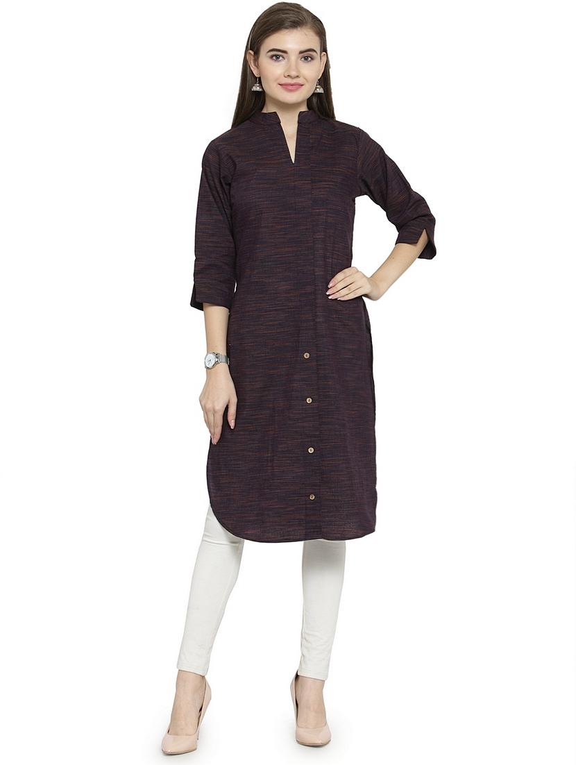 women's straight kurta - 15675748 -  Zoom Image - 0