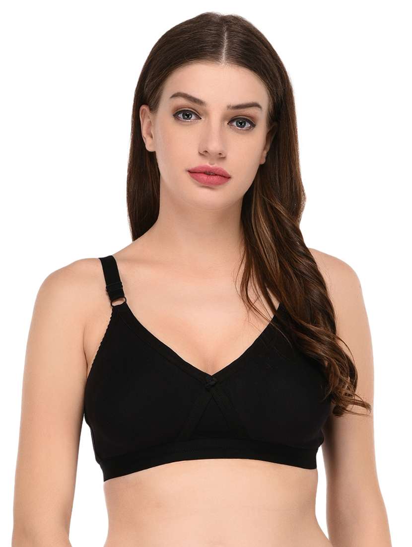 bow patch solid bra 