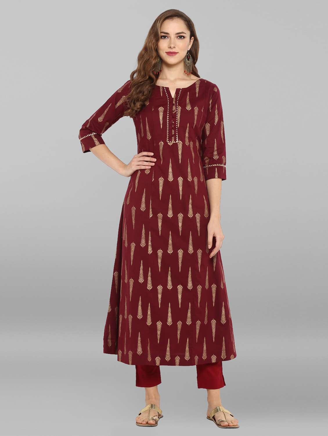 women's a-line kurta