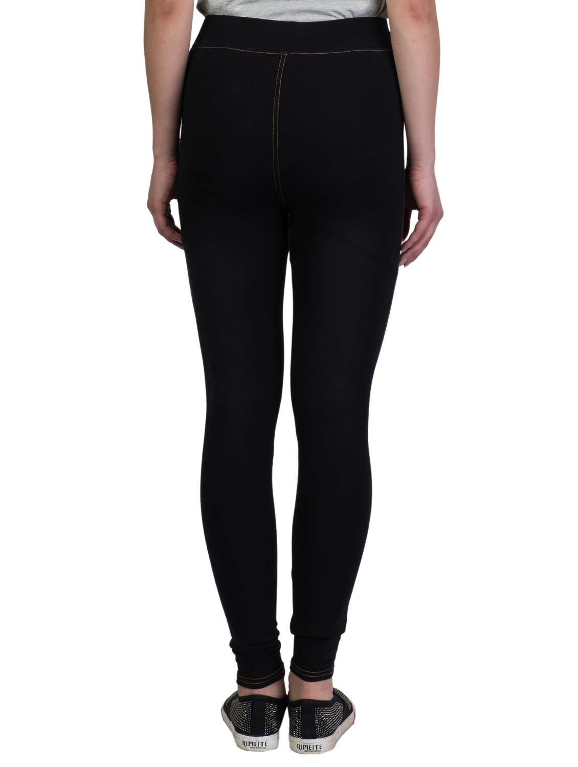 set of 2 multi colored cotton jeggings - 15677720 -  Standard Image - 2