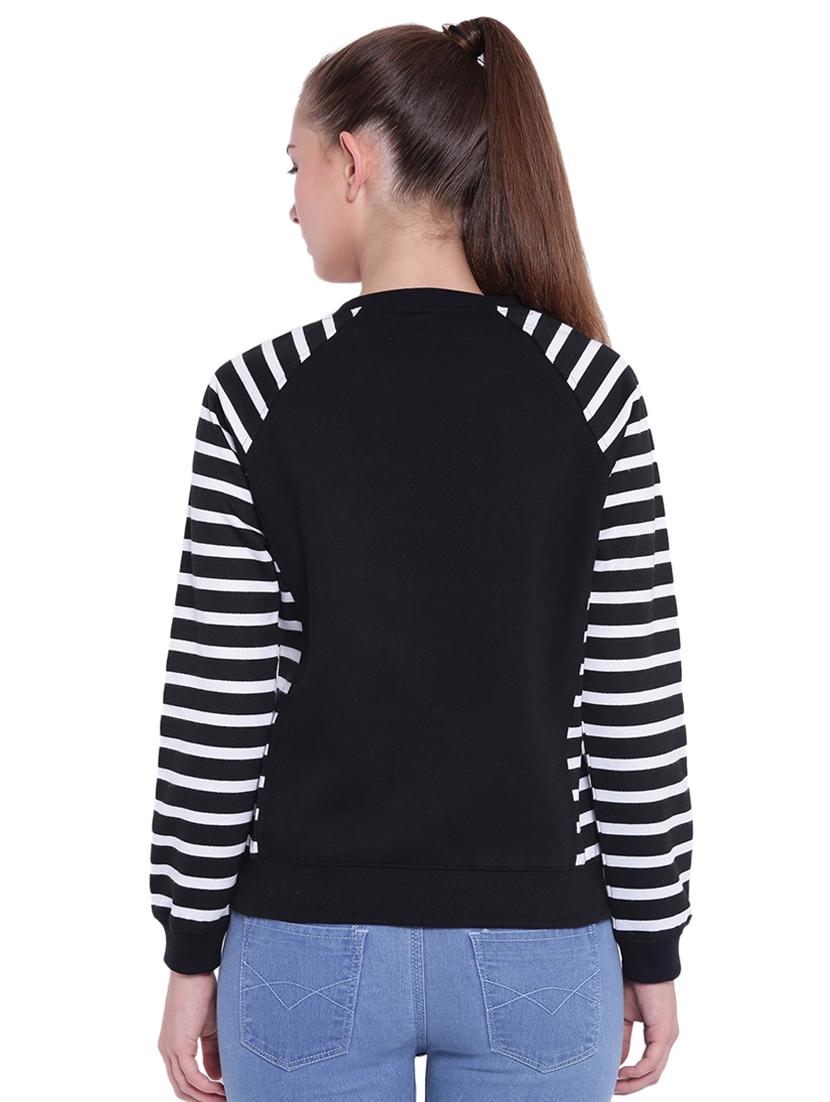 women's striped sweatshirt - 15679659 - Standard Image - 2