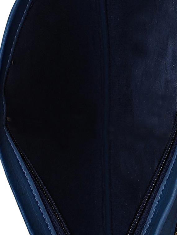 blue leatherette (pu) sling bag - 15681869 - Standard Image - 2