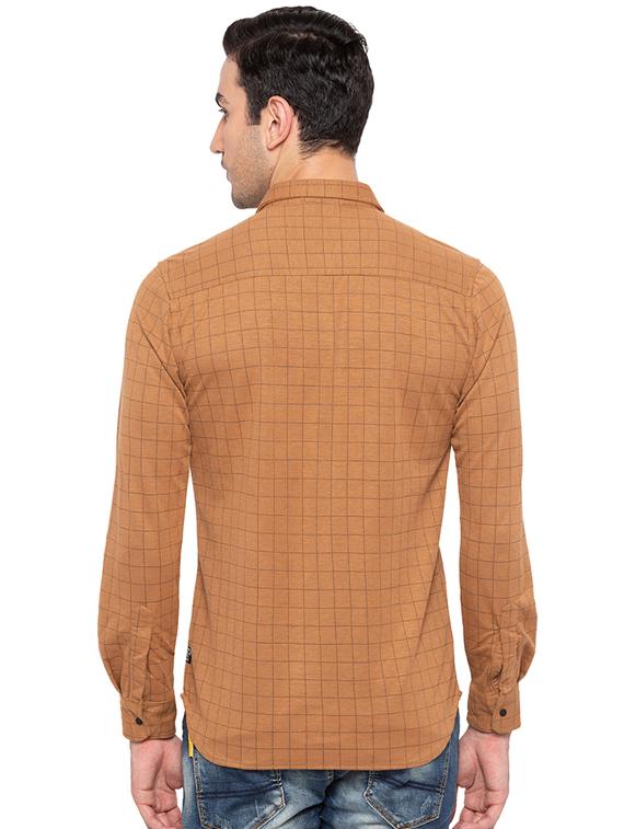 mens checks casual shirt - 15691491 - Standard Image - 2