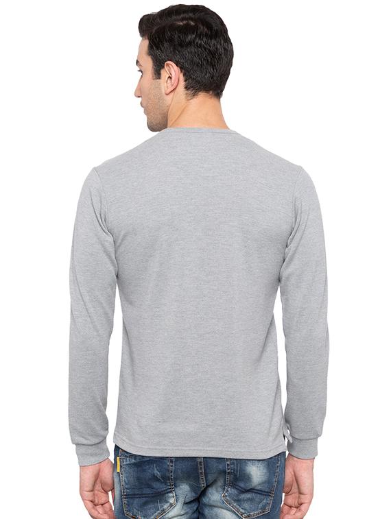 grey cotton t-shirt - 15691615 - Standard Image - 2