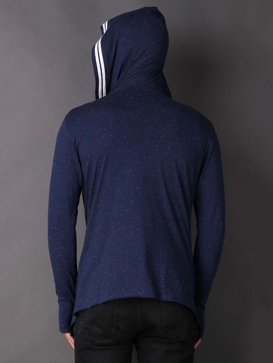 navy blue cotton shrug - 15693210 -  Standard Image - 2