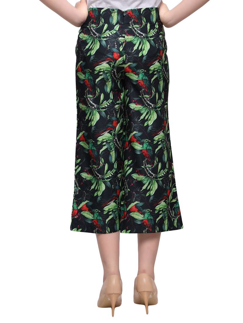 botanical print crop pants - 15693593 -  Standard Image - 2