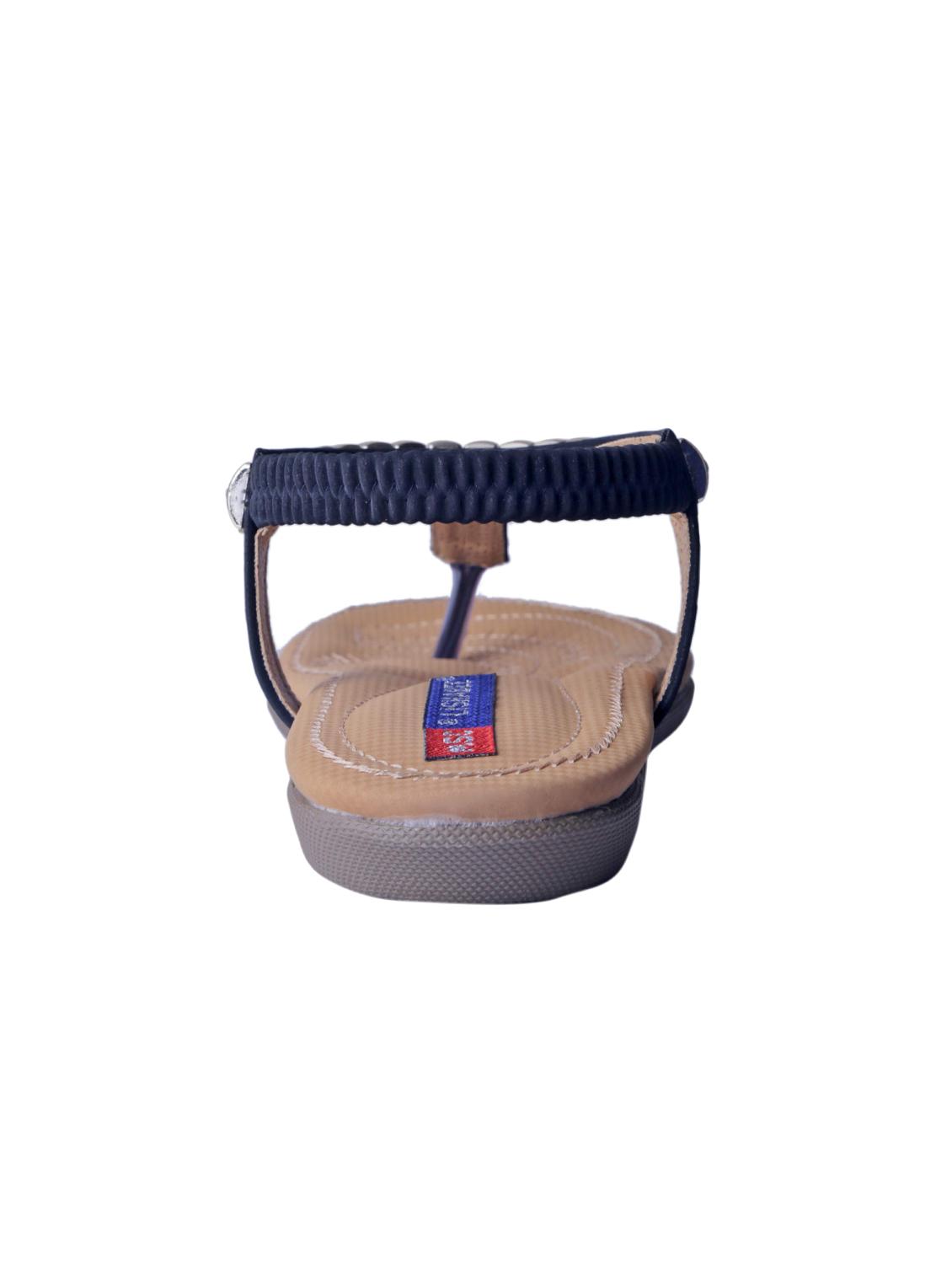blue back strap sandals - 15695153 - Standard Image - 2