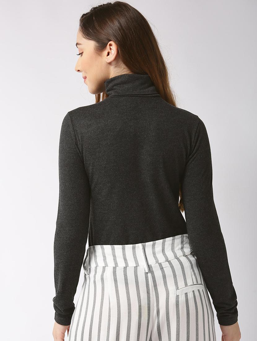 turtle neck long sleeved top - 15700112 - Standard Image - 2