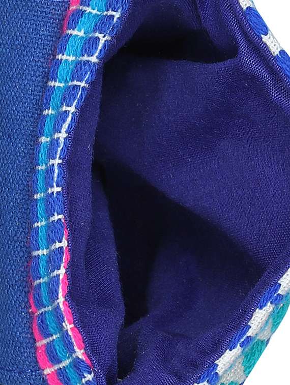 blue cotton regular pouch - 15702939 -  Standard Image - 2