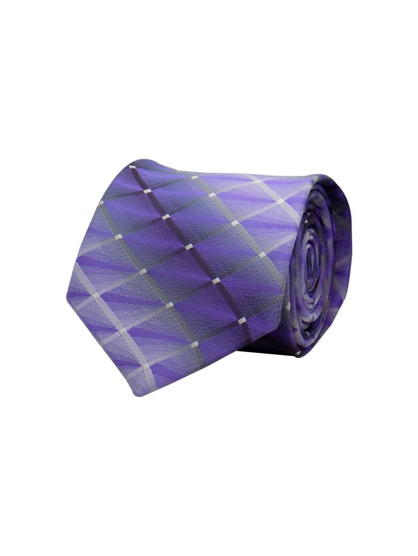 purple micro fiber tie