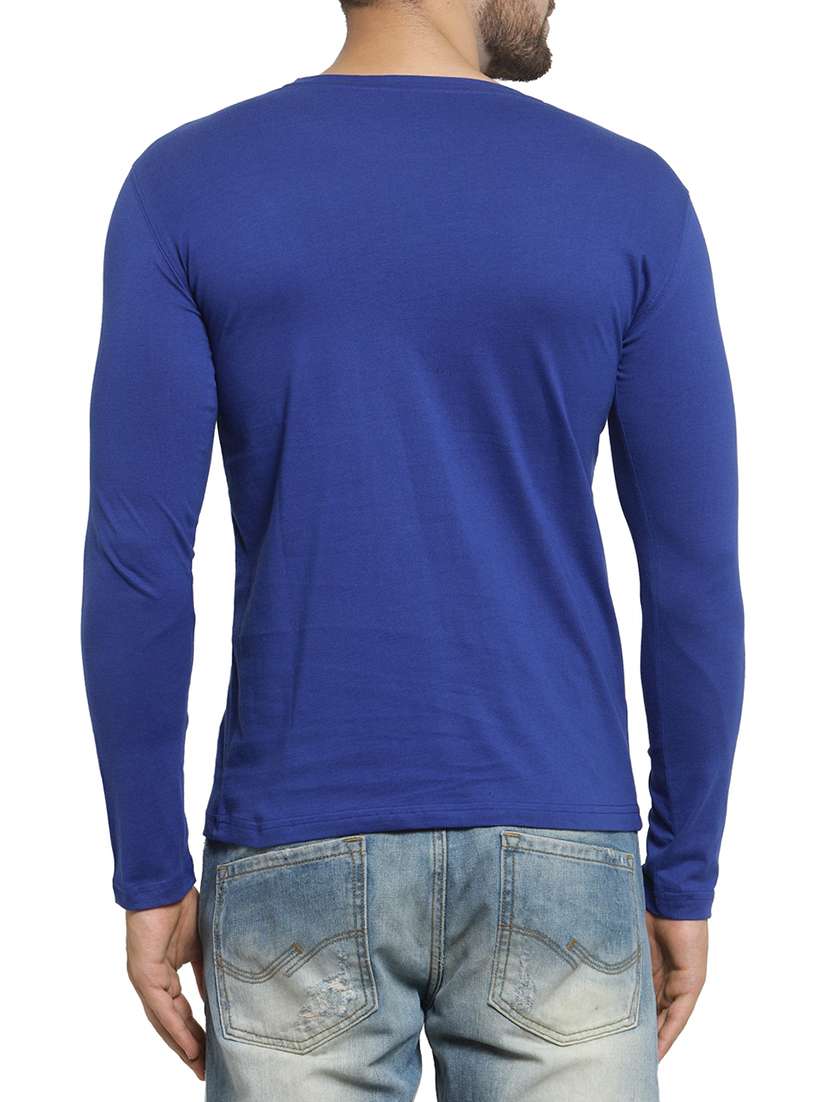 blue cotton t-shirt - 15705215 -  Standard Image - 2
