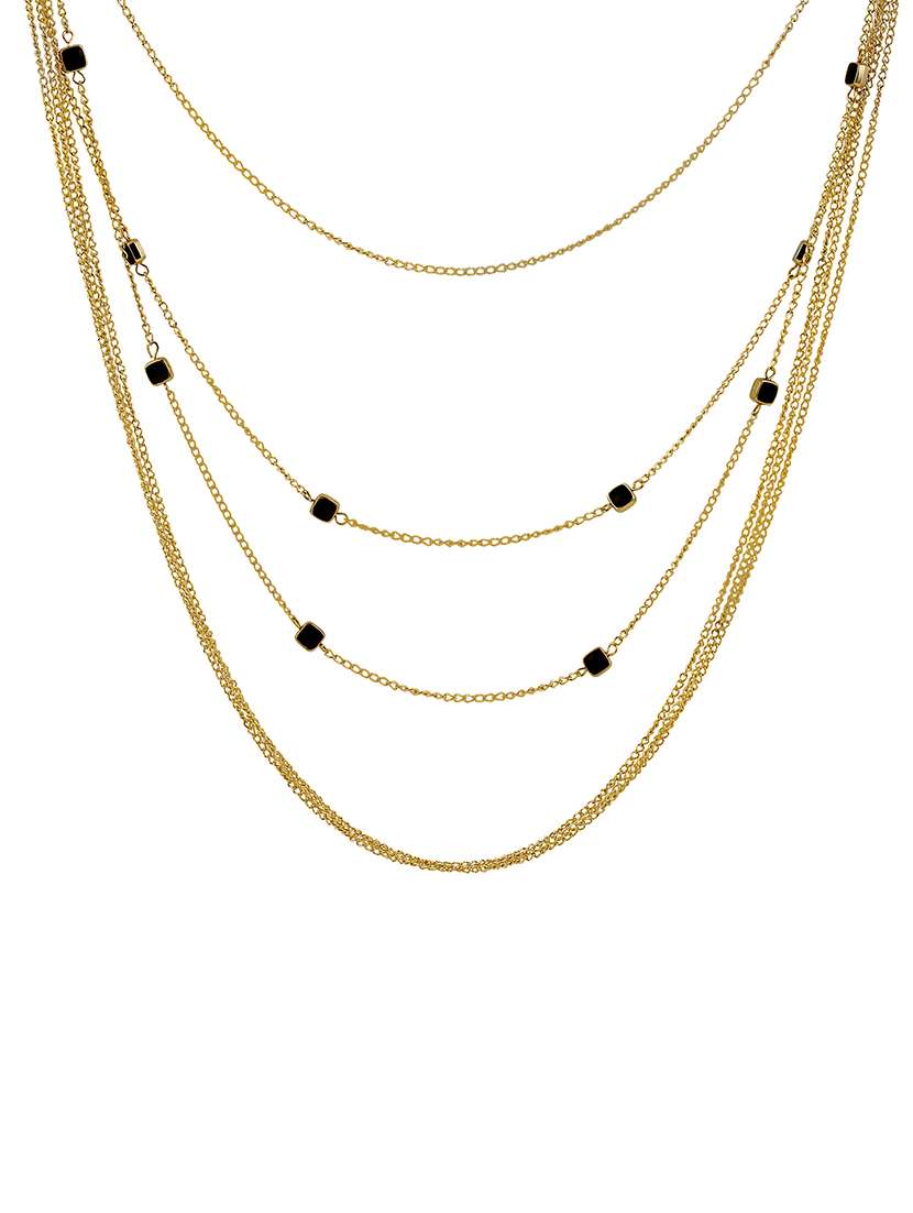 layered chain necklace