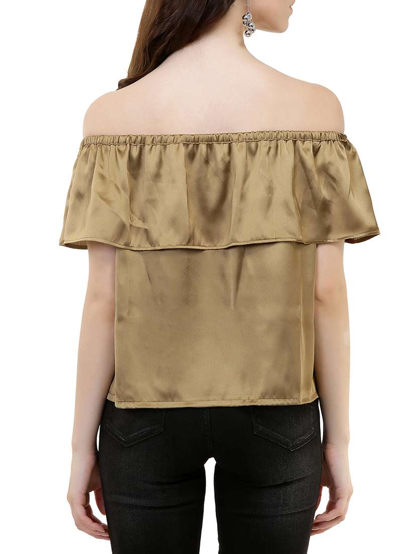 women's straight off shoulder top - 15710652 - Standard Image - 2