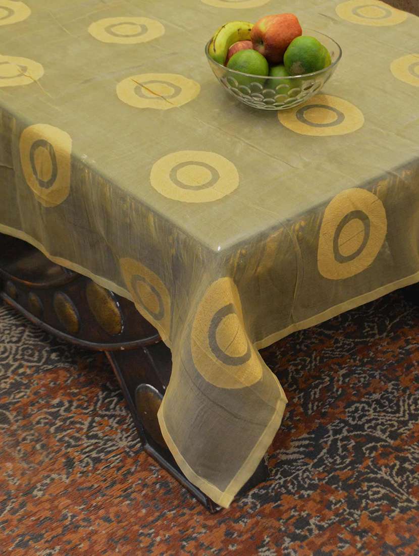 festive woven table cover