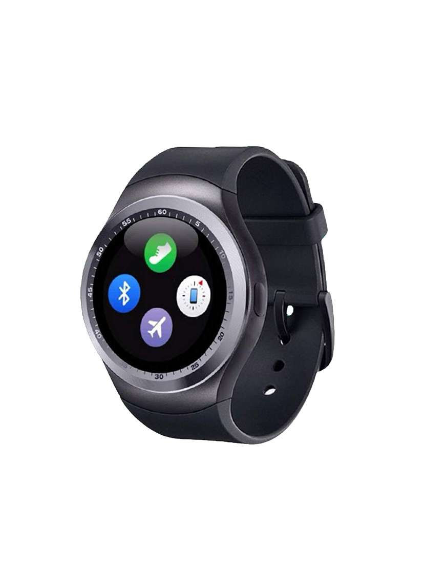 round dial black y1 smartwatch y1 -tld557