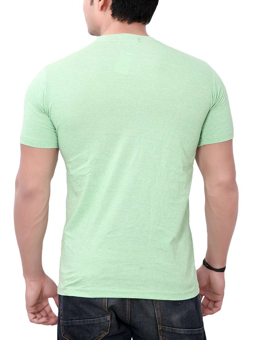 green chest print t-shirt - 15720654 -  Standard Image - 2