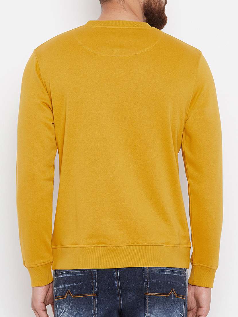 yellow cotton sweatshirt - 15722231 - Standard Image - 2