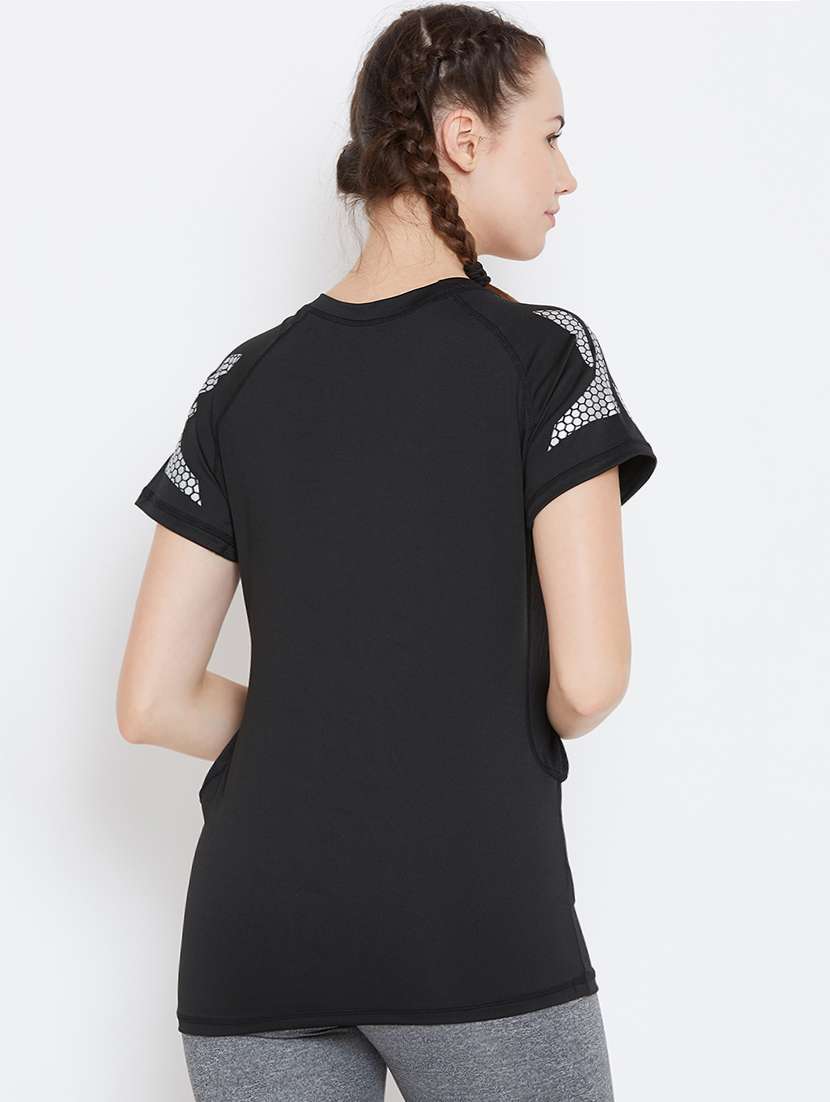 women's plain round neck t-shirt - 15724140 -  Standard Image - 2