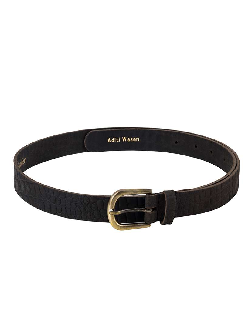 brown leather belt - 15725762 - Zoom Image - 0