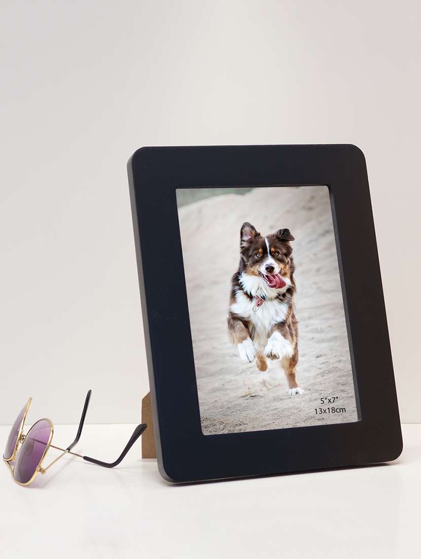 black wood 5x7 photo frames