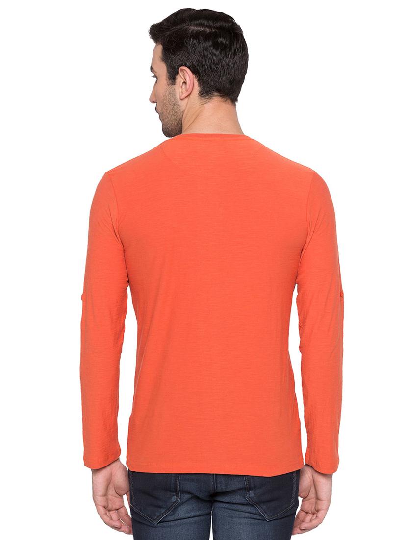 orange cotton t-shirt - 15735280 - Standard Image - 2
