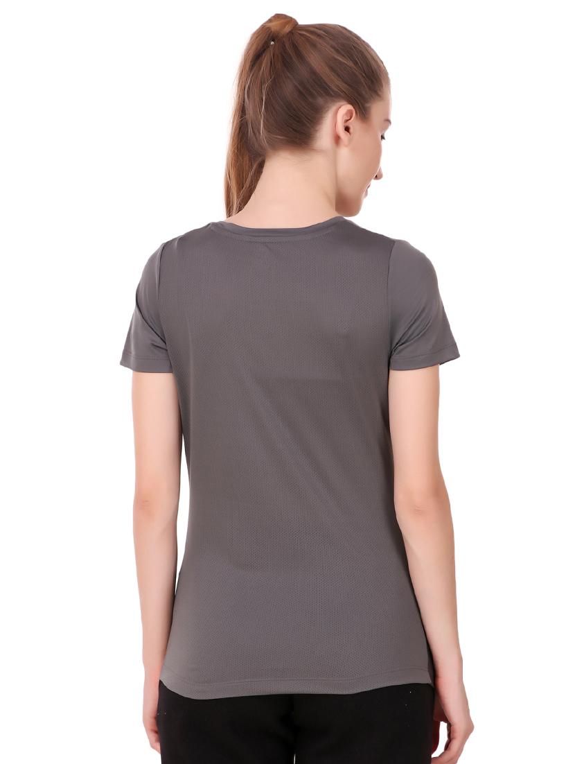 graphic print v-neck tee - 15735497 - Standard Image - 2