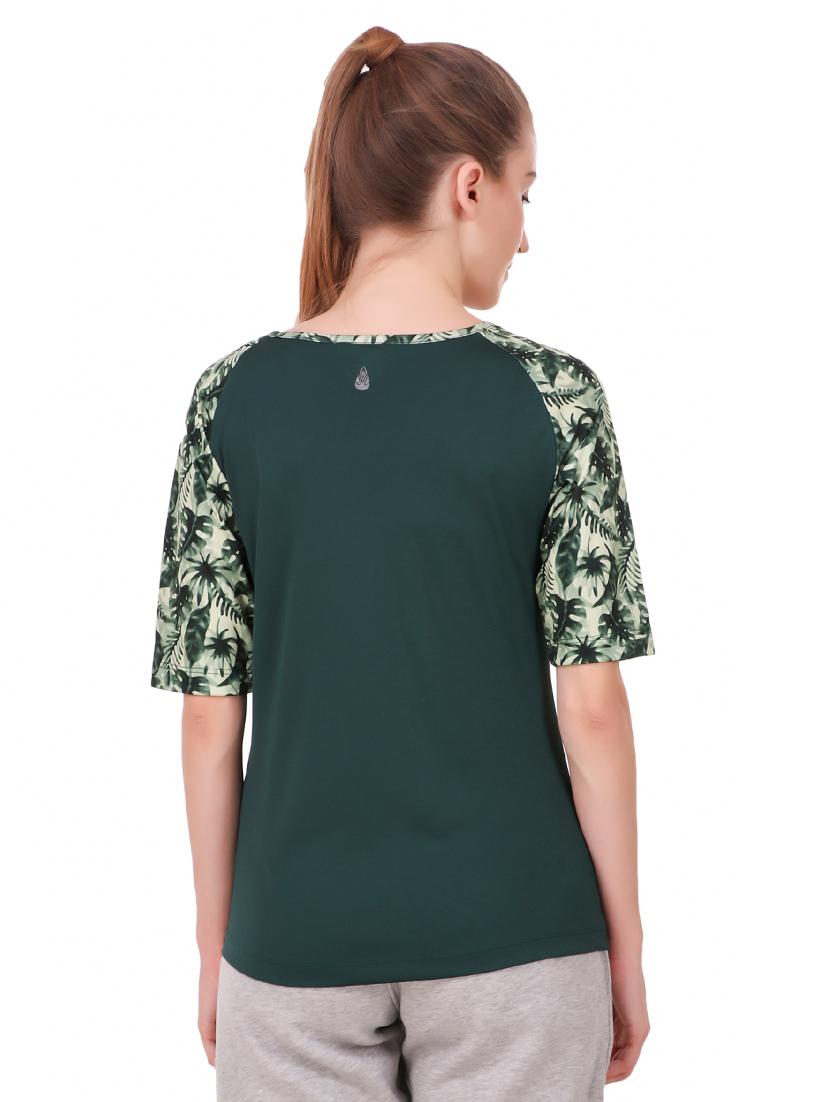 raglan sleeved sports tee - 15735511 - Standard Image - 2