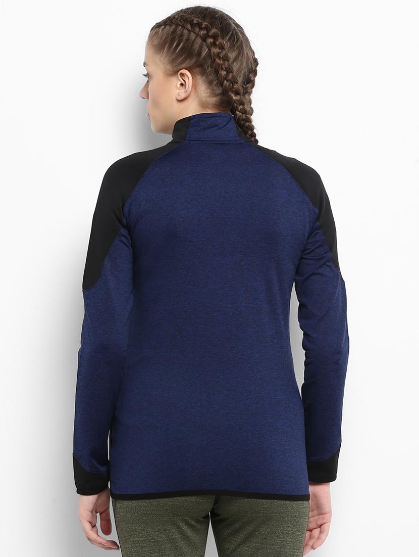 high neck zip-up sweatshirt - 15735515 - Standard Image - 2